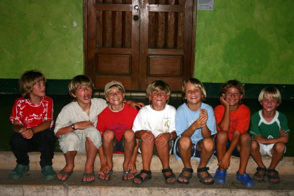 Jake, Indi, Tristan, Matthew, Sebastian, Zack and Benjamin